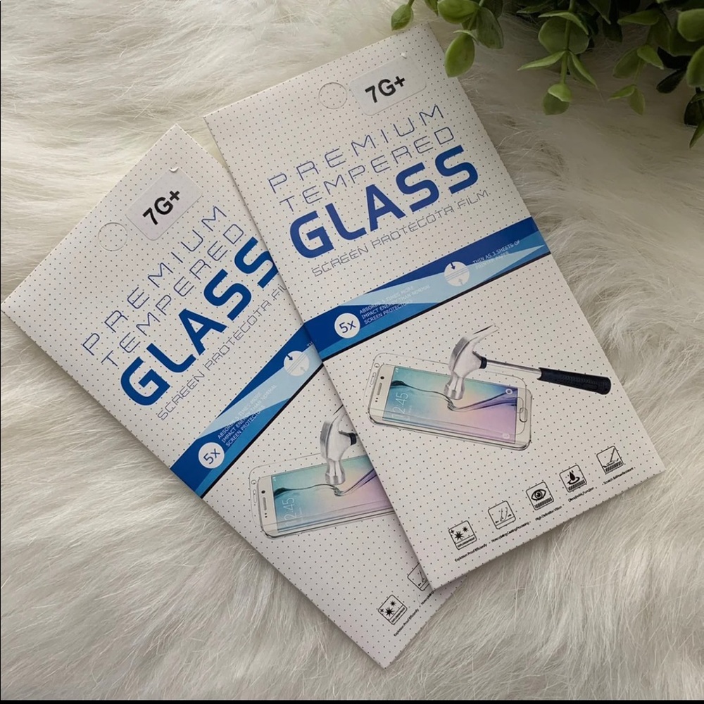 IPhone 7+ 8+ Premium Tempered Glass NWT